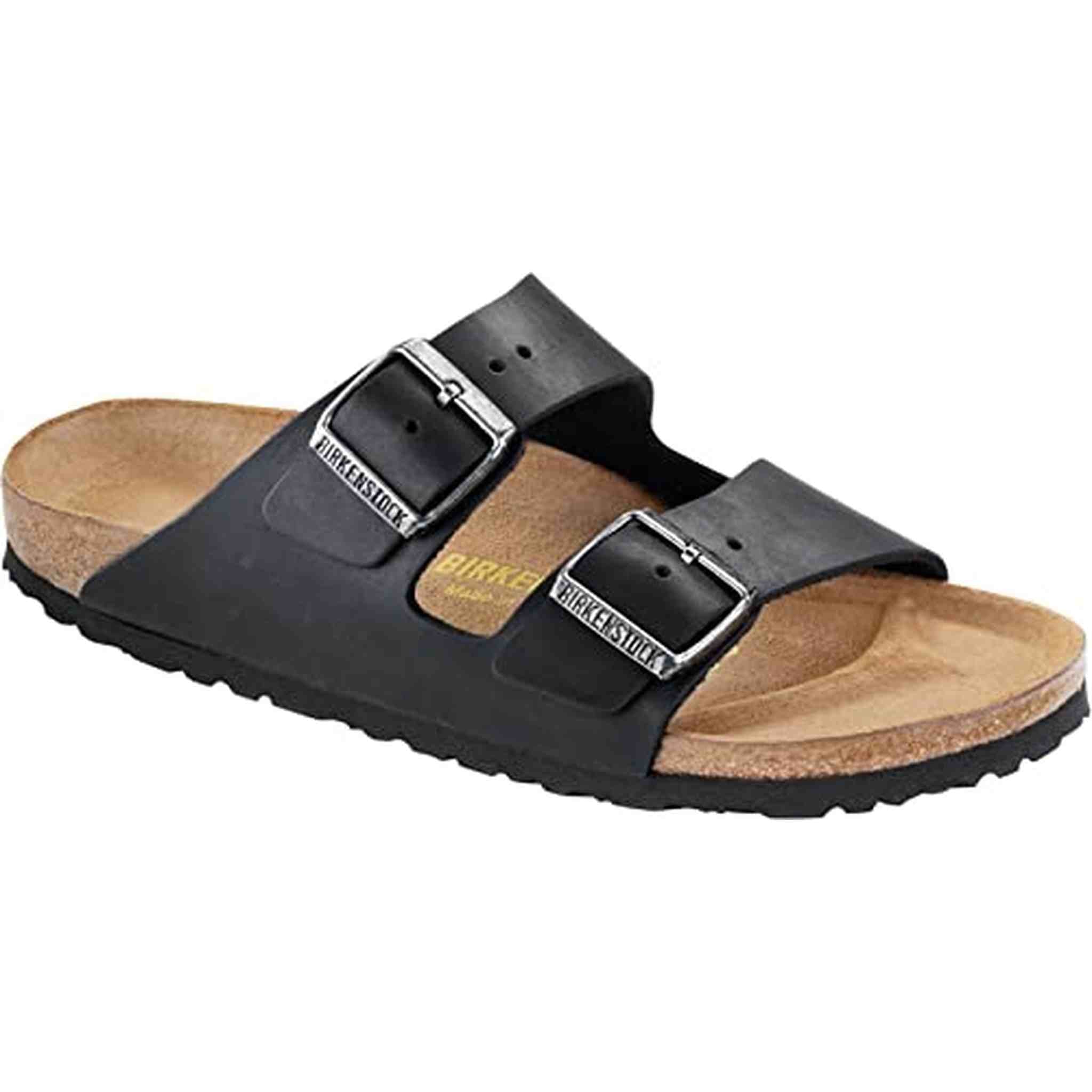 Birkenstock Women's Arizona Birko-Flo Black Sandals - 5-5.5 2A N US Women