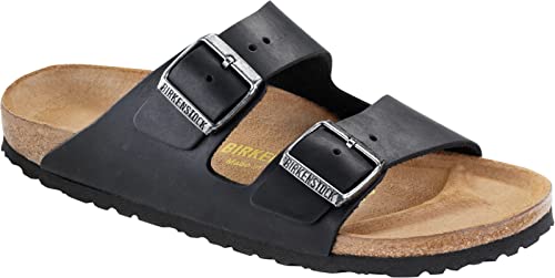 Birkenstock Women's Arizona Birko-Flo Black Sandals - 5-5.5 2A N US Women