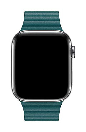 Apple Watch Leather Loop 44mm - Peacock - Medium
