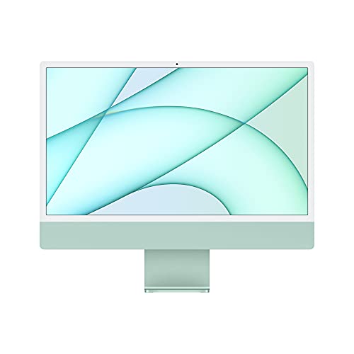 Apple iMac (24-inch, Apple M1 chip with 8-Core CPU and 8-Core GPU, 8GB RAM, 256GB) - Green