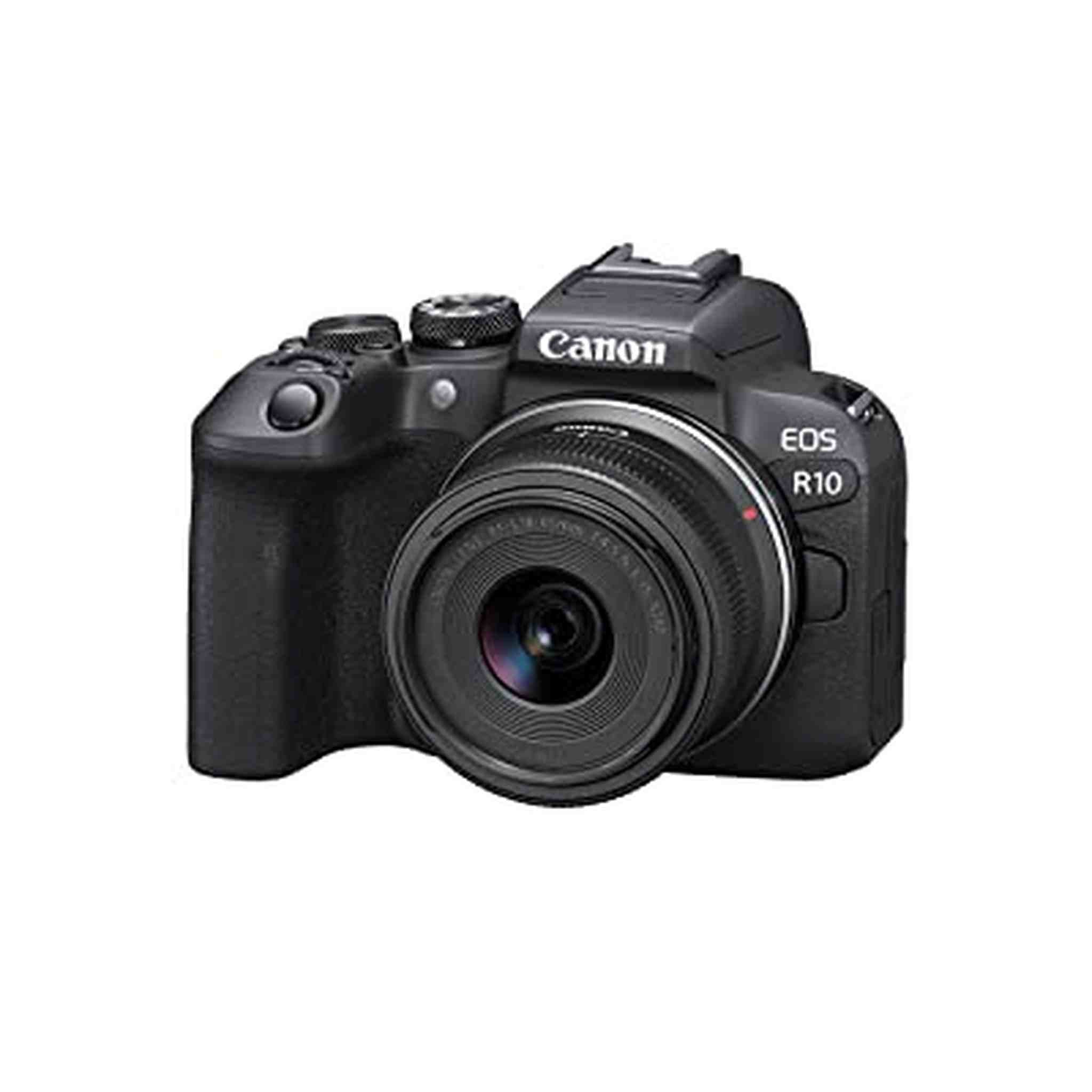 Canon EOS R10 Mirrorless Camera w/RF-S18-45mm f/4.5-6.3 is STM Lens Kit Canon