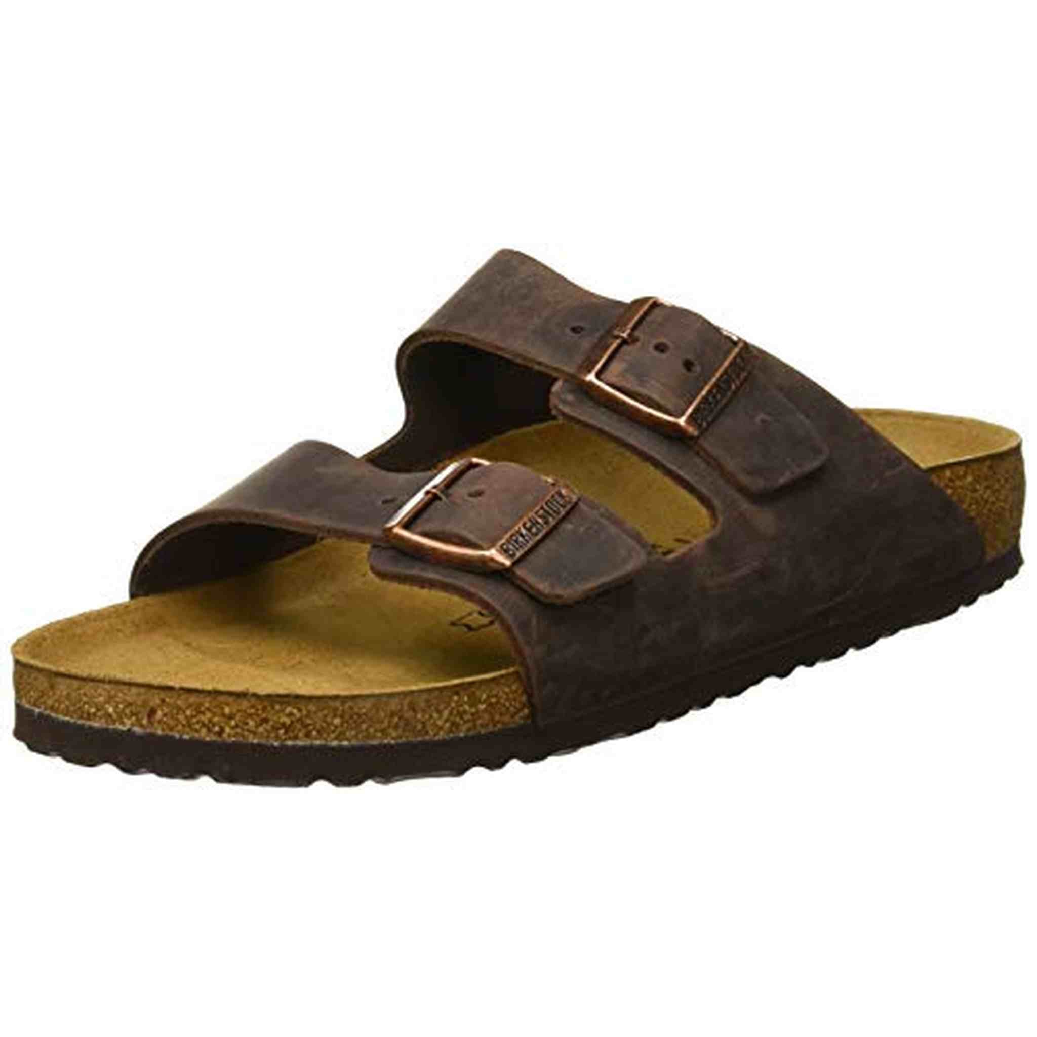 Birkenstock Arizona Habana Leather Sandal 43 R US Women's 12-12.5