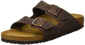 Birkenstock Arizona Habana Leather Sandal 45 R US Women's 14-14.5