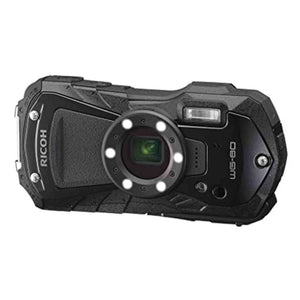 Ricoh WG-80 Black Waterproof Digital Camera Shockproof Freezeproof Crushproof 03123 Ricoh