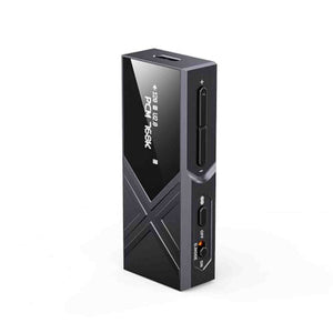 FiiO KA17 Portable USB DAC Audio HiFi Decoder, Dual ES9069Q PCM768 DSD512 3.5/4.4mm Output for Android iOS Mac Win10 Black