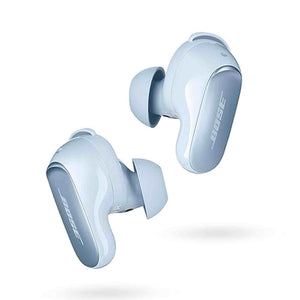 Bose QuietComfort Ultra Wireless Noise Cancelling Earbuds, Bluetooth Noise Cancelling Earbuds with Spatial Audio and World-Class Noise Cancellation, Moonstone Blue - Limited Edition - Reconditioned