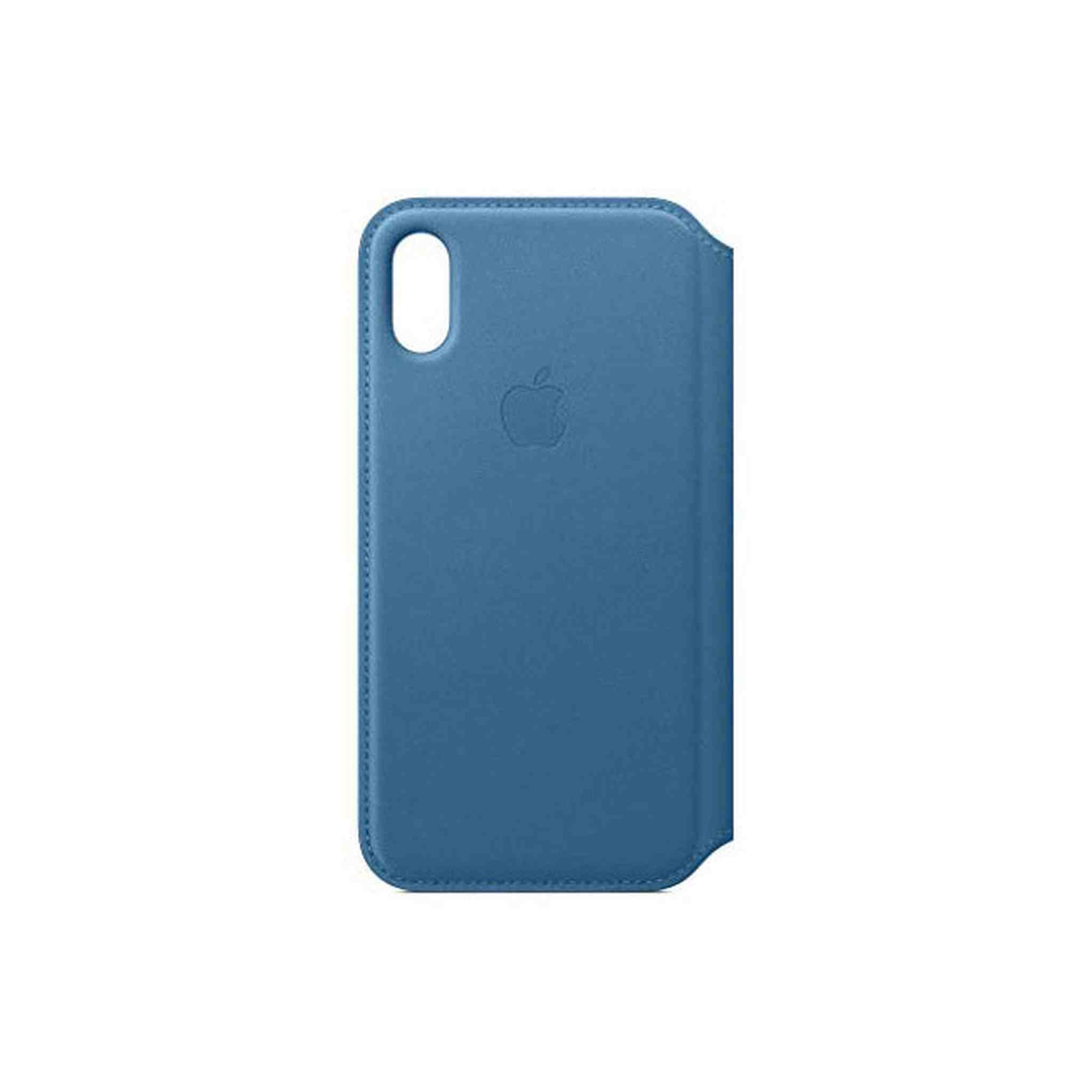 Apple Leather Folio for iPhone Xs - Sunset - Refurbished Apple