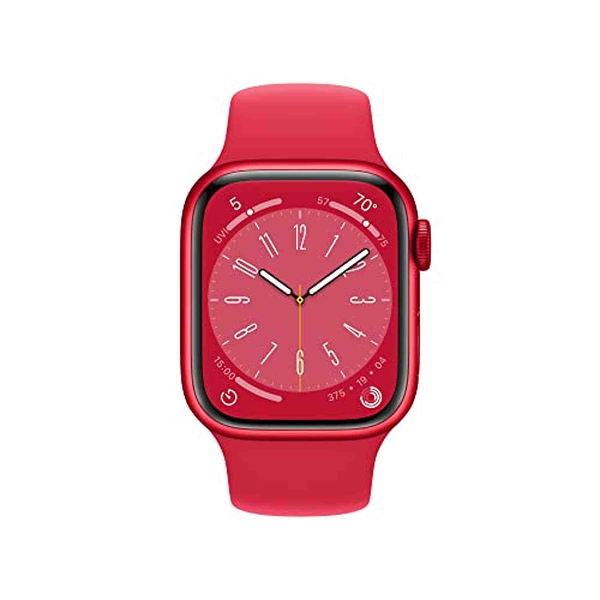 Apple Watch Series 8 GPS + Cellular 41mm Smart watch w/ PRODUCT RED Aluminum Case w/ PRODUCT RED Sport Band - M/L