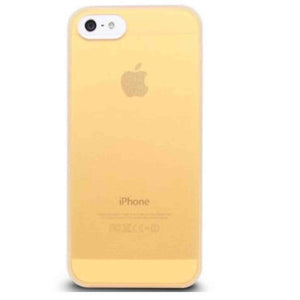 The Joy Factory Tutti Ultra-Slim Hardshell Case for iPhone5/5S, CSD107 Yellow/White