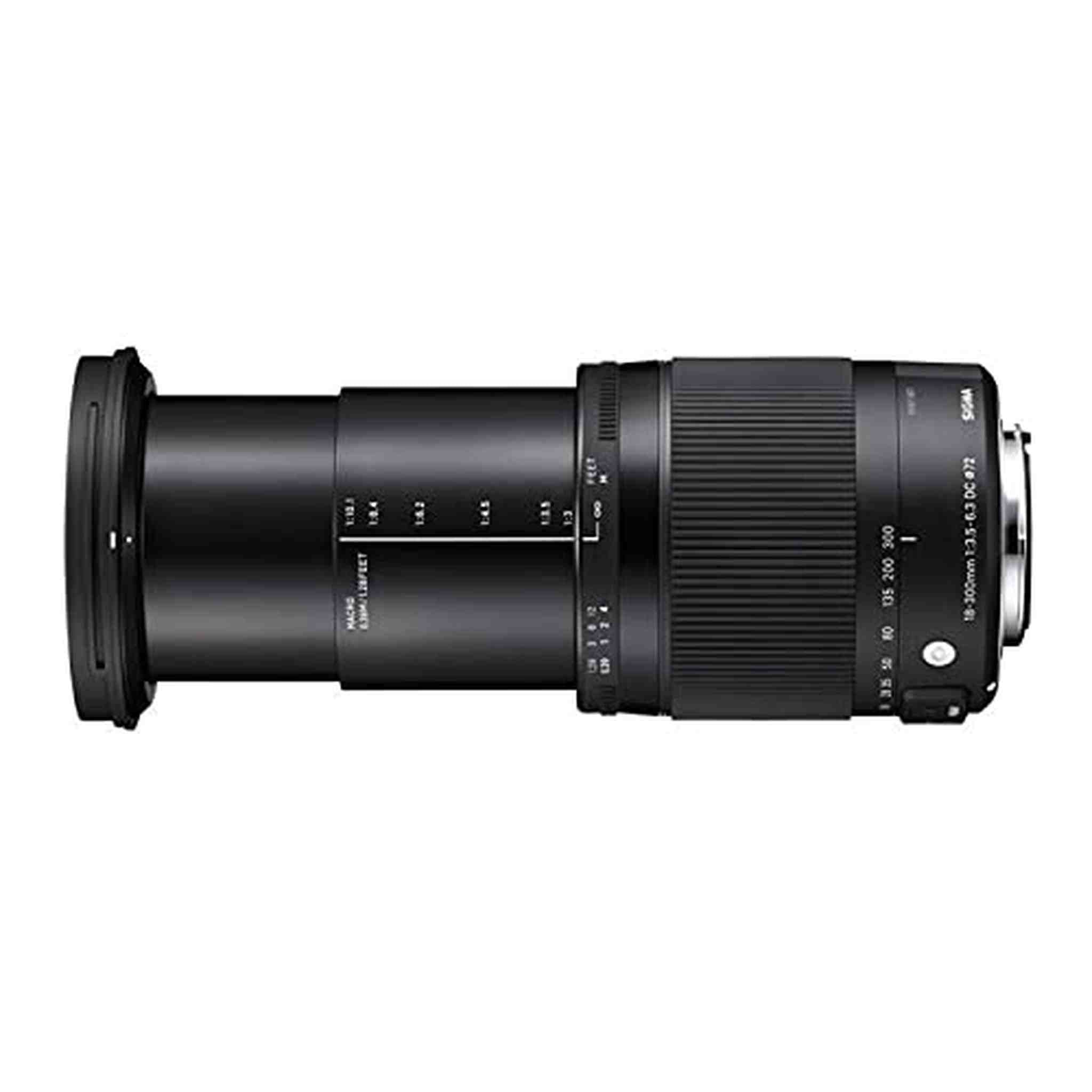 Sigma 18-300mm F3.5-6.3 Contemporary DC Macro OS HSM Lens for Nikon Sigma