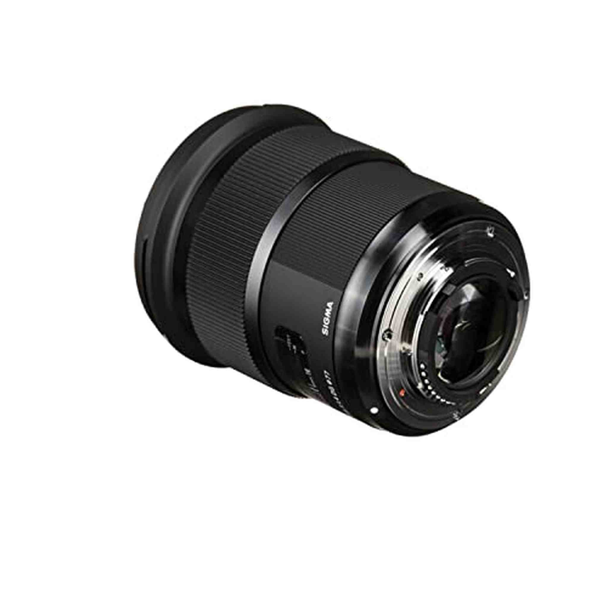 Sigma 50mm f/1.4 DG HSM Art Lens for Nikon F with 64GB Memory Card and UV Filter International Model SIGMA
