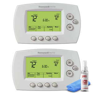 2-Pack Honeywell Wireless FocusPRO Programmable Thermostat YTH6320R1001