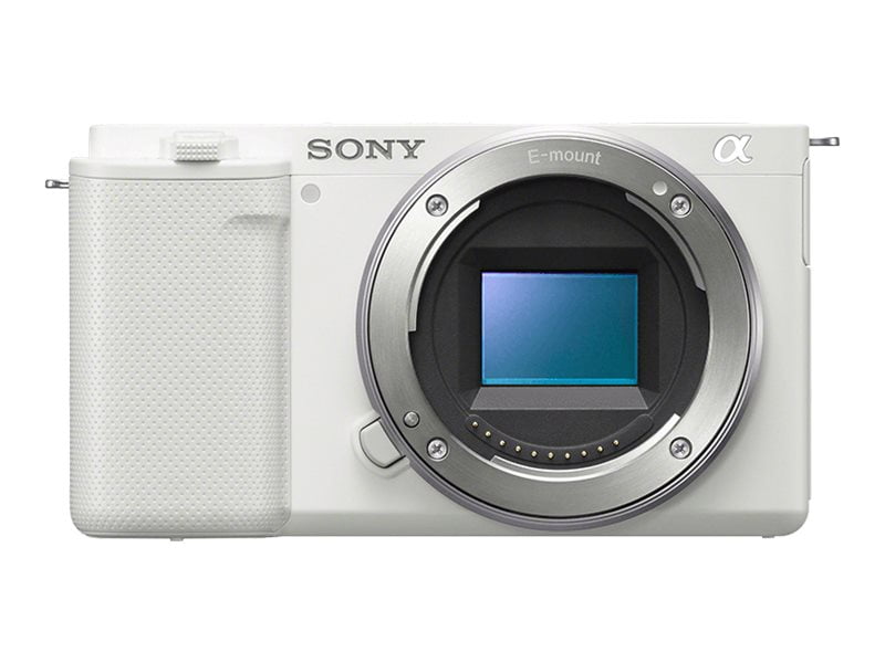 Sony Alpha ZV-E10 - APS-C Interchangeable Lens Mirrorless Vlog Camera - White