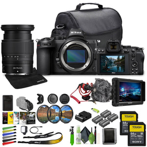 Nikon Z5 Mirrorless Full Frame Camera with 24-70mm f/4 Lens Kit NIZ52470LK Bundle Nikon
