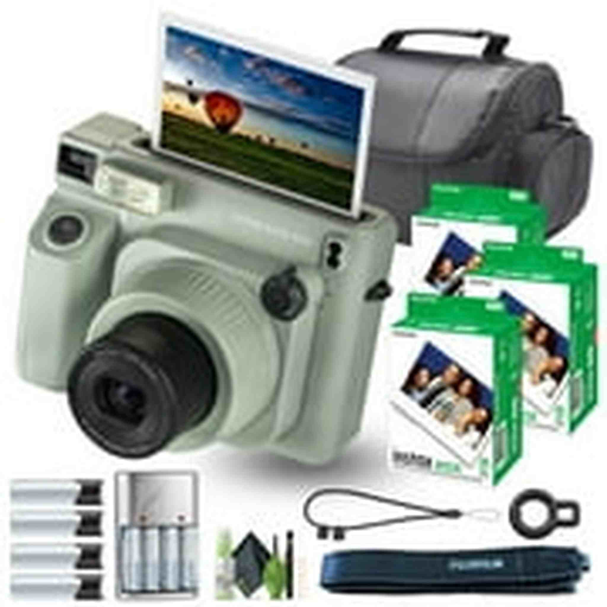 Fujifilm Instax Wide 400 Instant Film Camera With WIDE Instant Film 60 Sheets