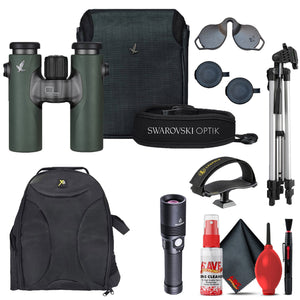 Swarovski CL Companion 8x30 Binocular Green & Wild Nature Accessory Bundle Swarovski