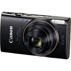 Canon PowerShot ELPH 360 HS A Camera + 64GB Card + Case + More