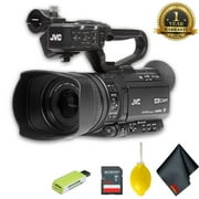 JVC GY-HM180 Ultra HD 4K Camcorder with HD-SDI Starter Accessory Bundle