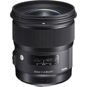 Sigma 24mm f/1.4 DG HSM Art Lens for Nikon F