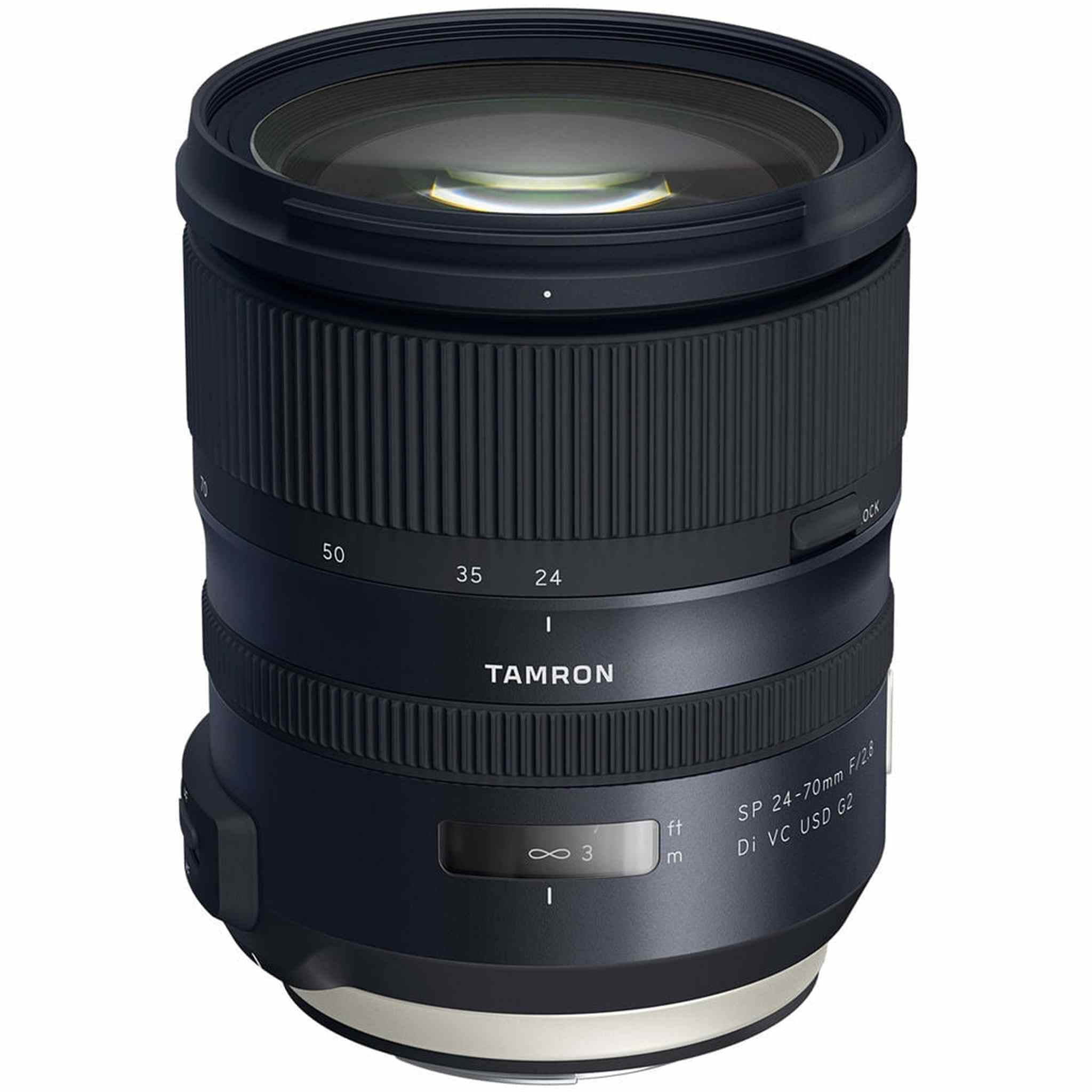 Tamron 24-70mm f/2.8 G2 Di VC USD SP Zoom Lens for Canon EOS Cameras International Model No Warranty