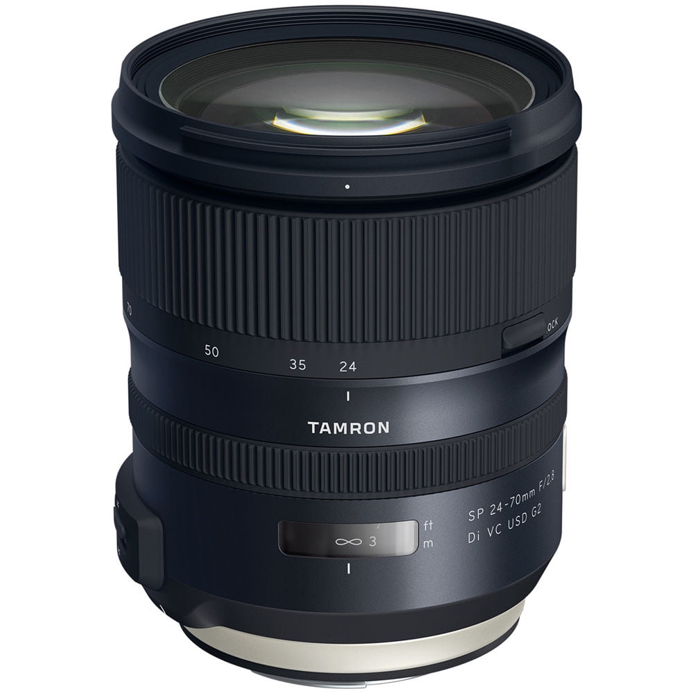 Tamron 24-70mm f/2.8 G2 Di VC USD SP Zoom Lens for Canon EOS Cameras International Model No Warranty Tamron