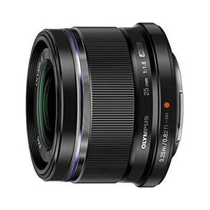 Olympus M.Zuiko Digital 25mm F1.8 Lens, for Micro Four Thirds Cameras Black Olympus