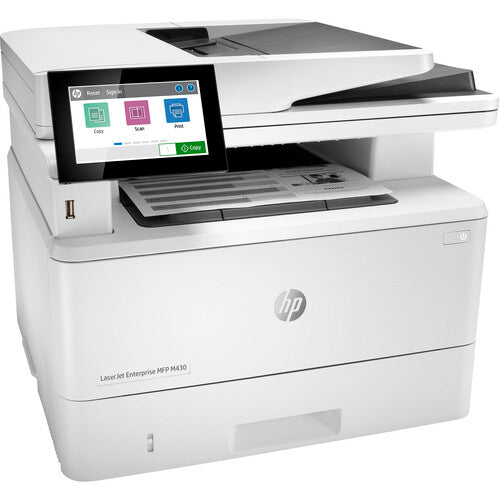 HP LaserJet Enterprise MFP M430f Monochrome Laser Printer Bundle