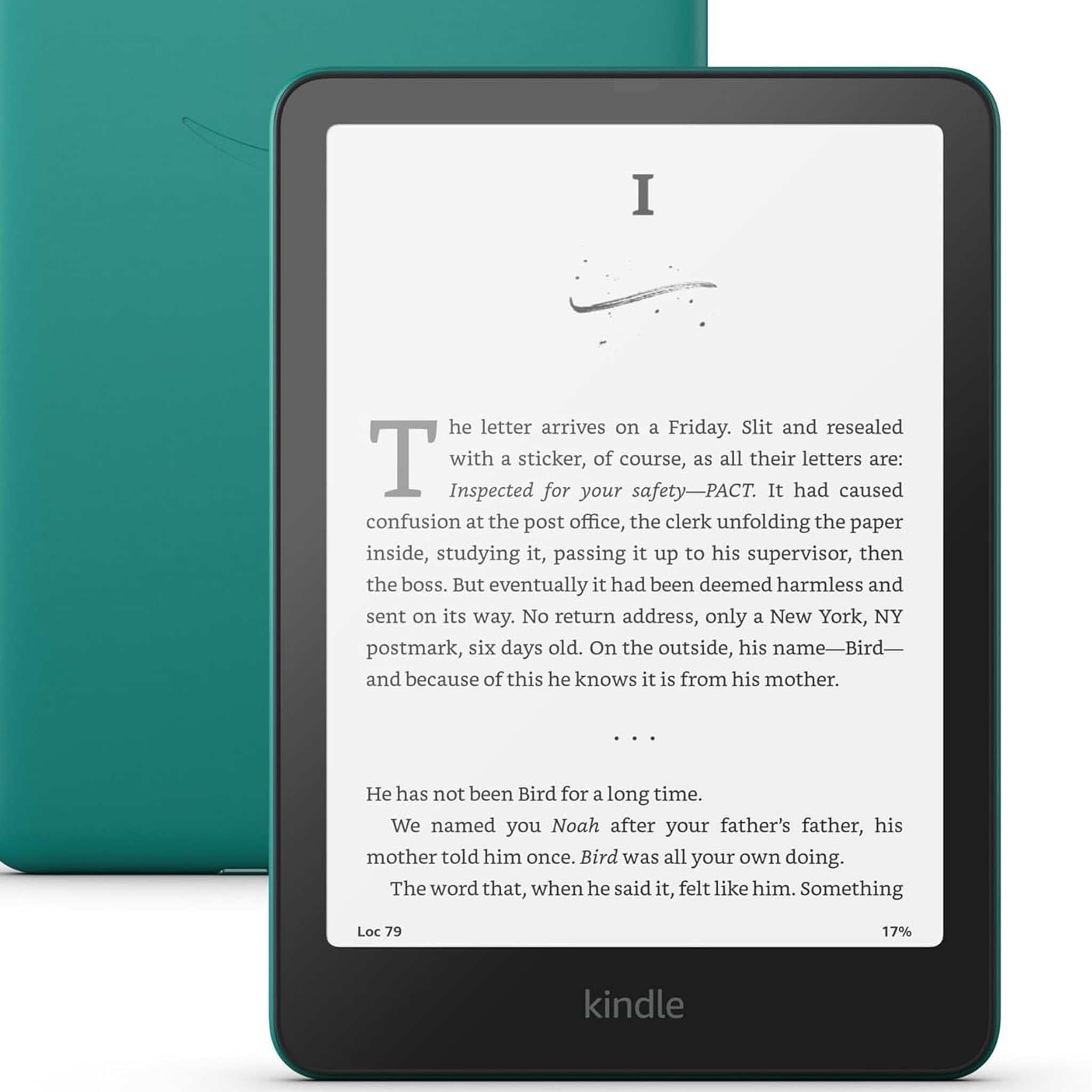 Kindle Paperwhite 16 GB with new 7" glare-free display and weeks of battery life – Jade + More Kindle