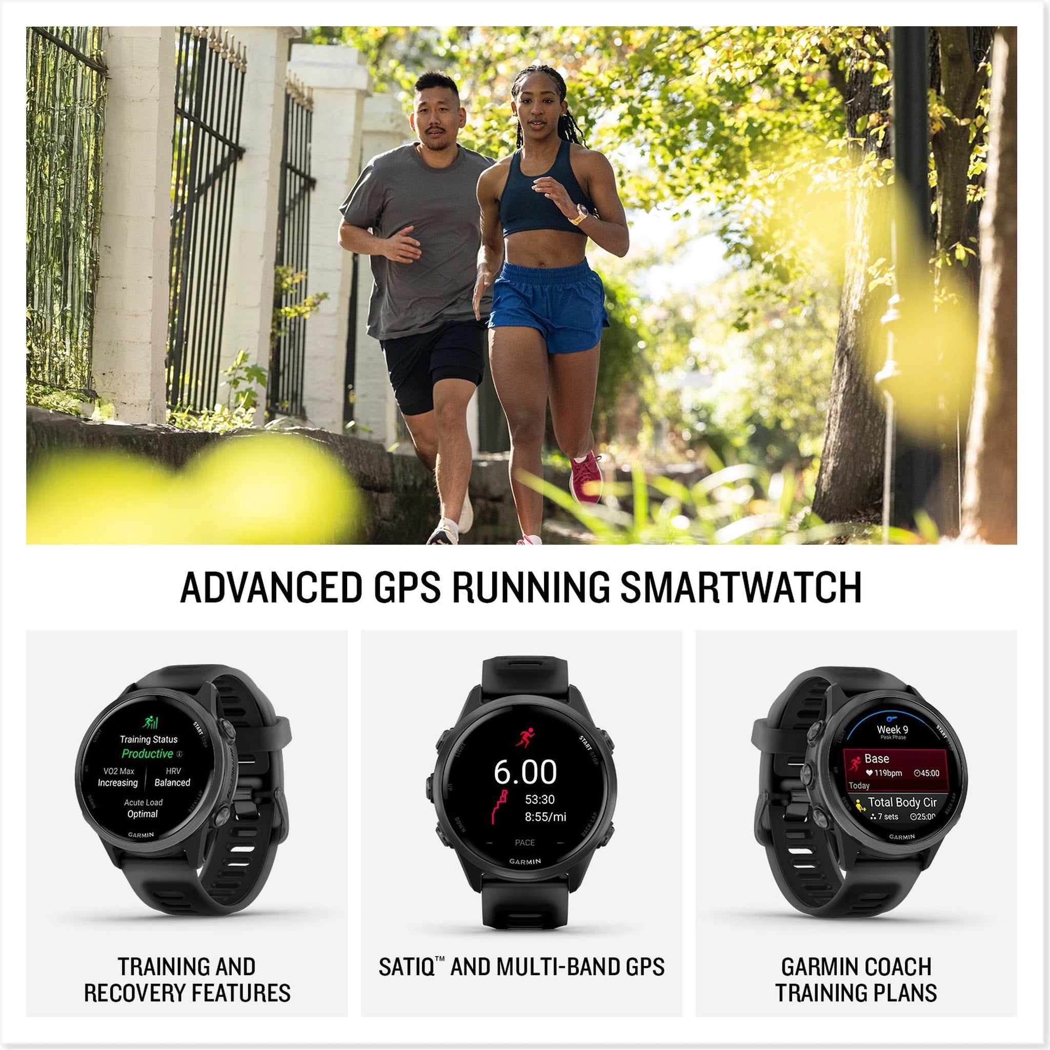 Garmin Forerunner 570 – 42MM, Black , Air Pro TWS Truly Wireless EarBuds