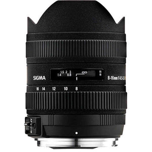 SIGMA 8-16mm F4.5-5.6 DC HSM CANON + Bundle