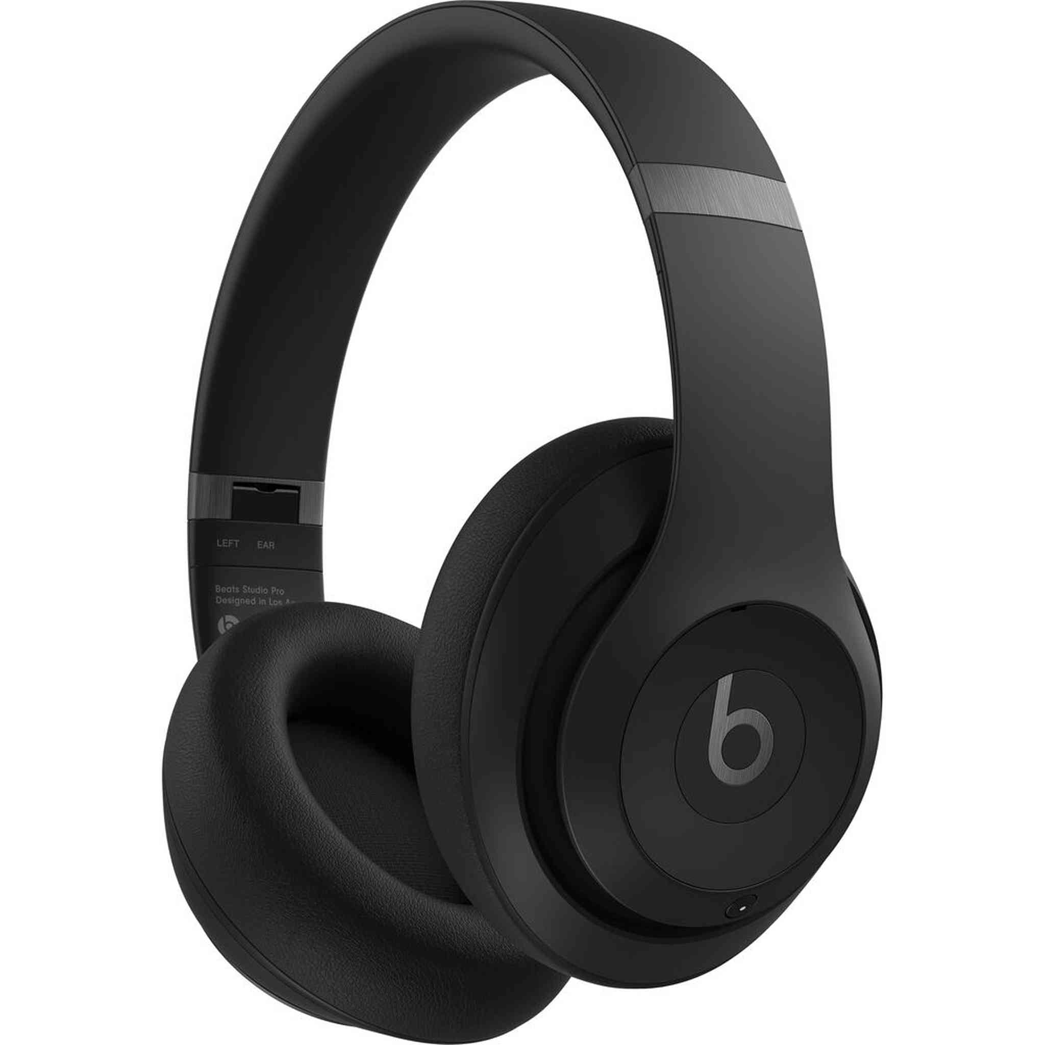 Beats by Dr. Dre Studio Pro Wireless Over-Ear Headphones Black Bundle With Accessories