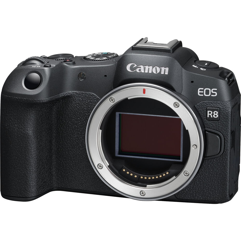 Canon EOS R8 Mirrorless Camera with RF 24-50mm Lens + 64GB Card + Bag + Charger + Battery + More