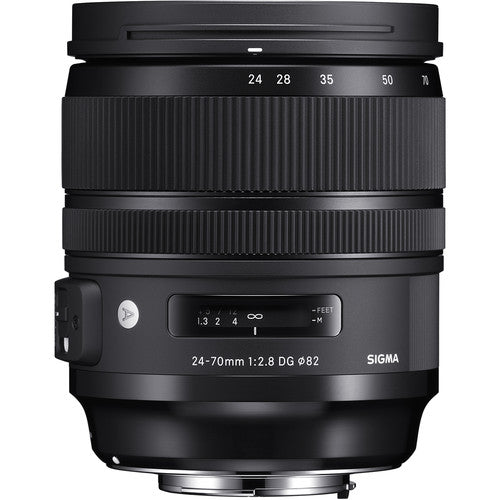 Sigma 24-70mm f2.8 DG OS HSM Art Lens for Canon EF Bundle