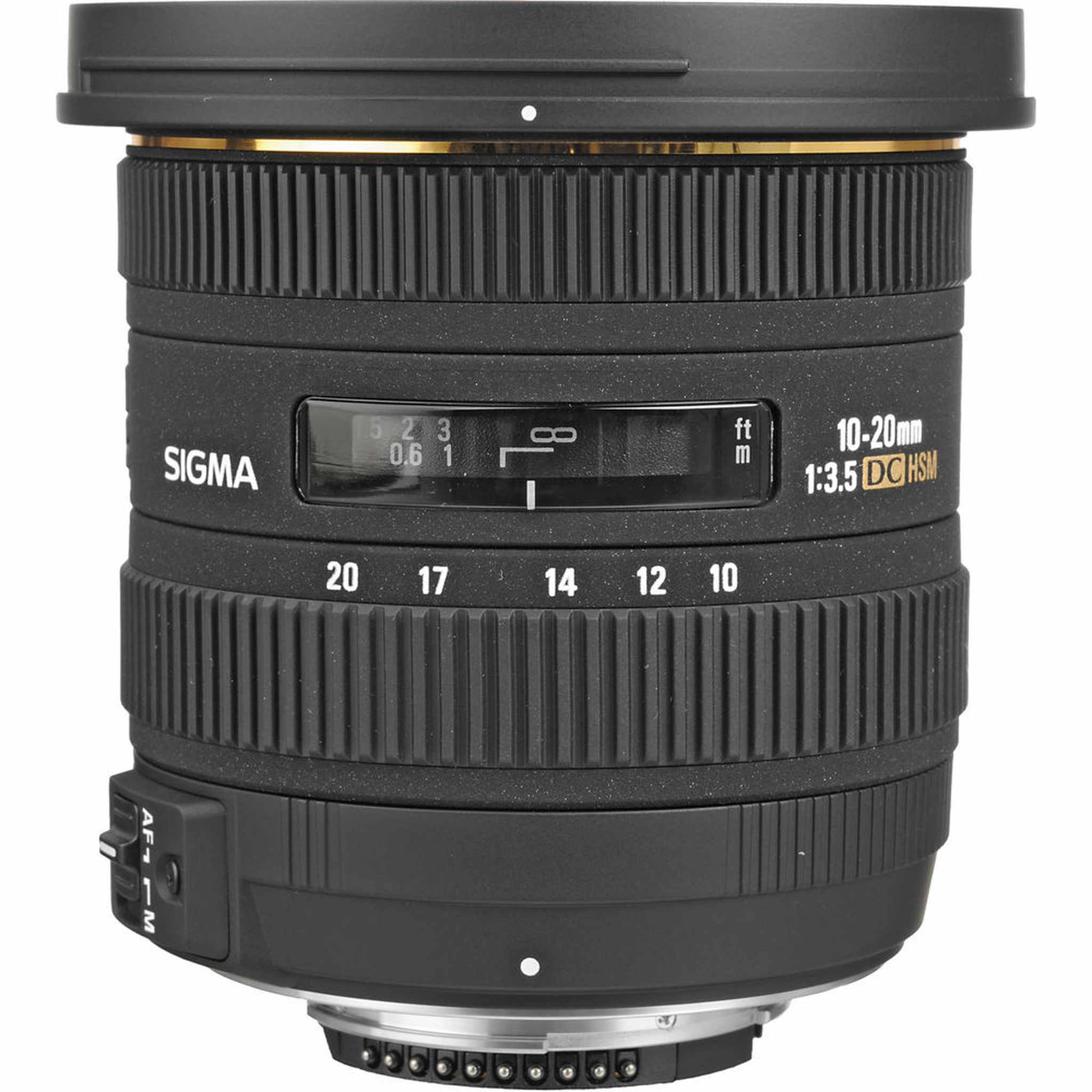 Sigma 10-20mm f/2.5 EX DC HSM Art Lens for Nikon F Bundle