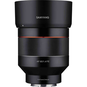 Samyang SYIO85AF-E 85mm F1.4 Auto Focus Weather Sealed Lens + Bundle
