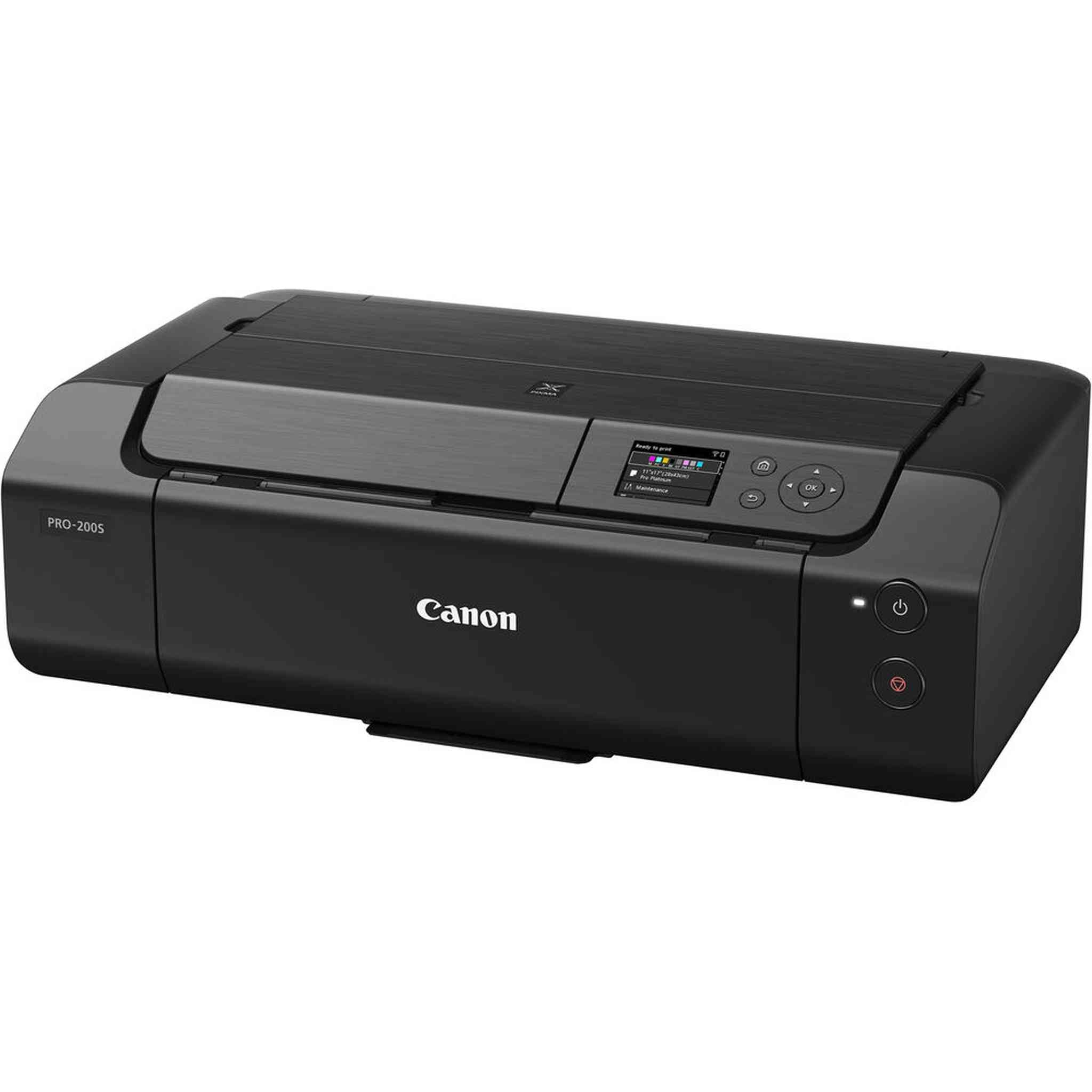 Canon PIXMA PRO-200S Wireless Printer | 13-Inch Photo, 8-Color Dye Ink, Compact - Bundle