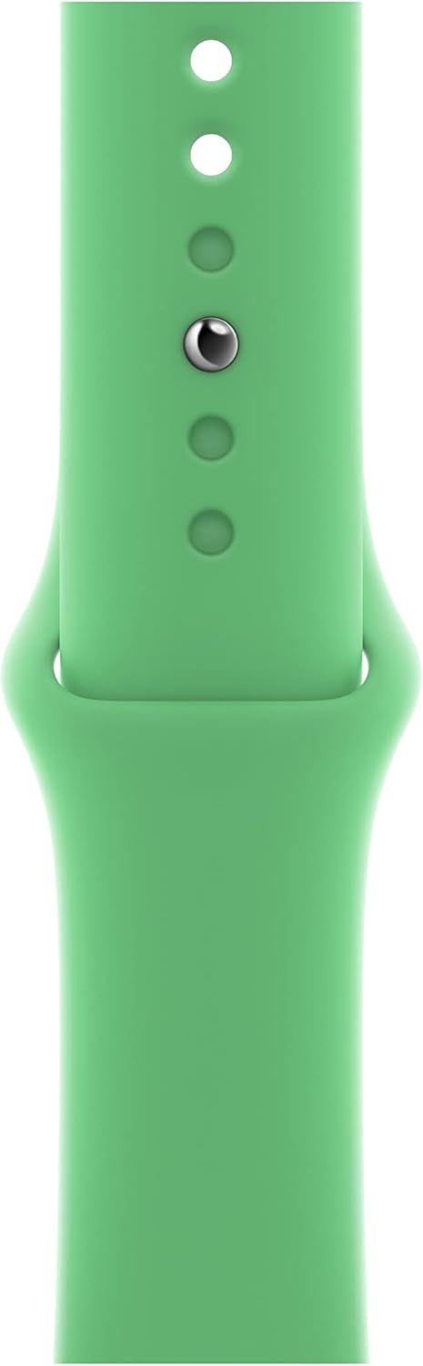 Apple Watch 41mm Sport Band - Bright Green with USB-C Charging Block Bundle