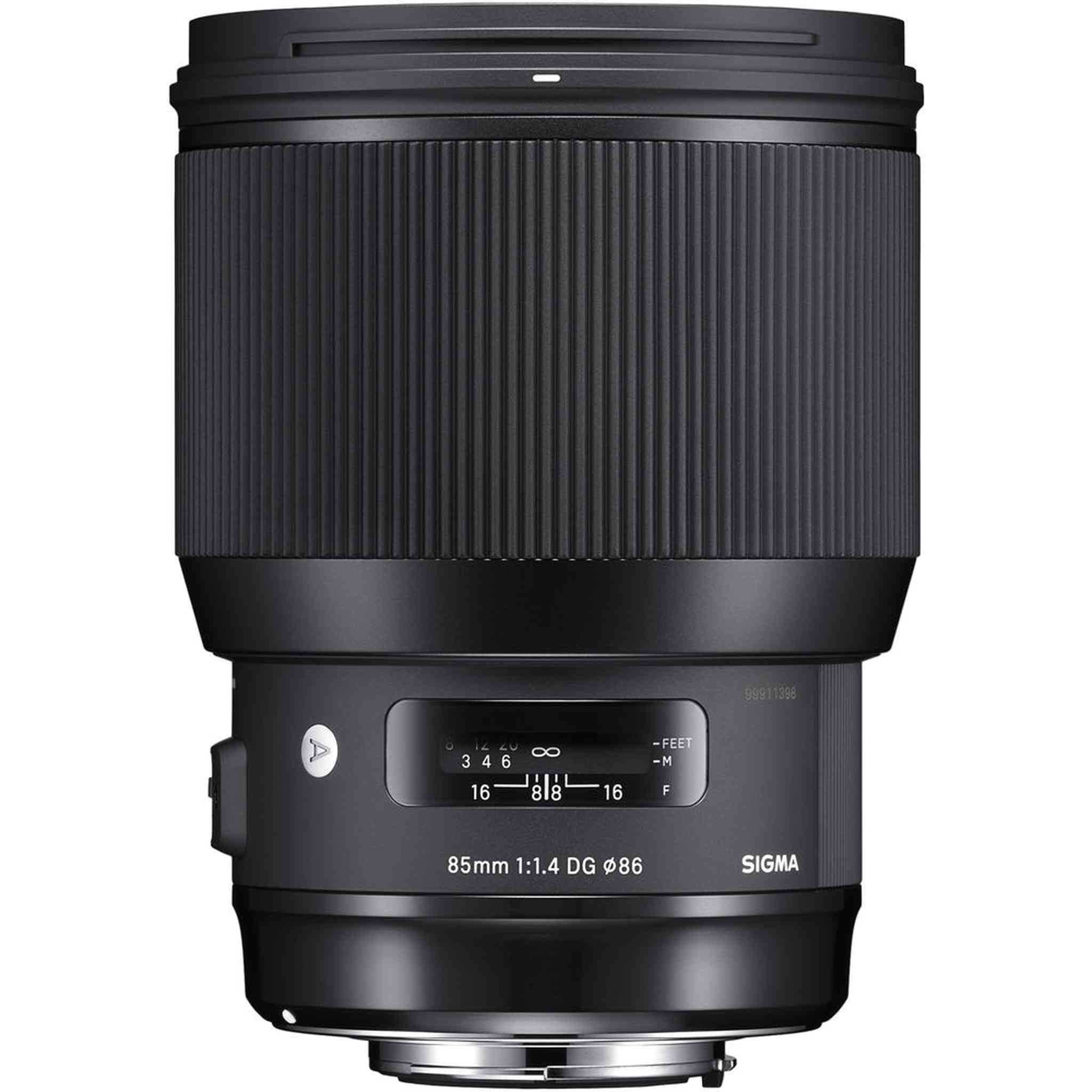 Sigma 85mm f/1.4 DG HSM Art Lens for Nikon F Bundle