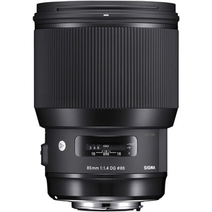 Sigma 85mm f/1.4 DG HSM Art Lens for Nikon F Bundle