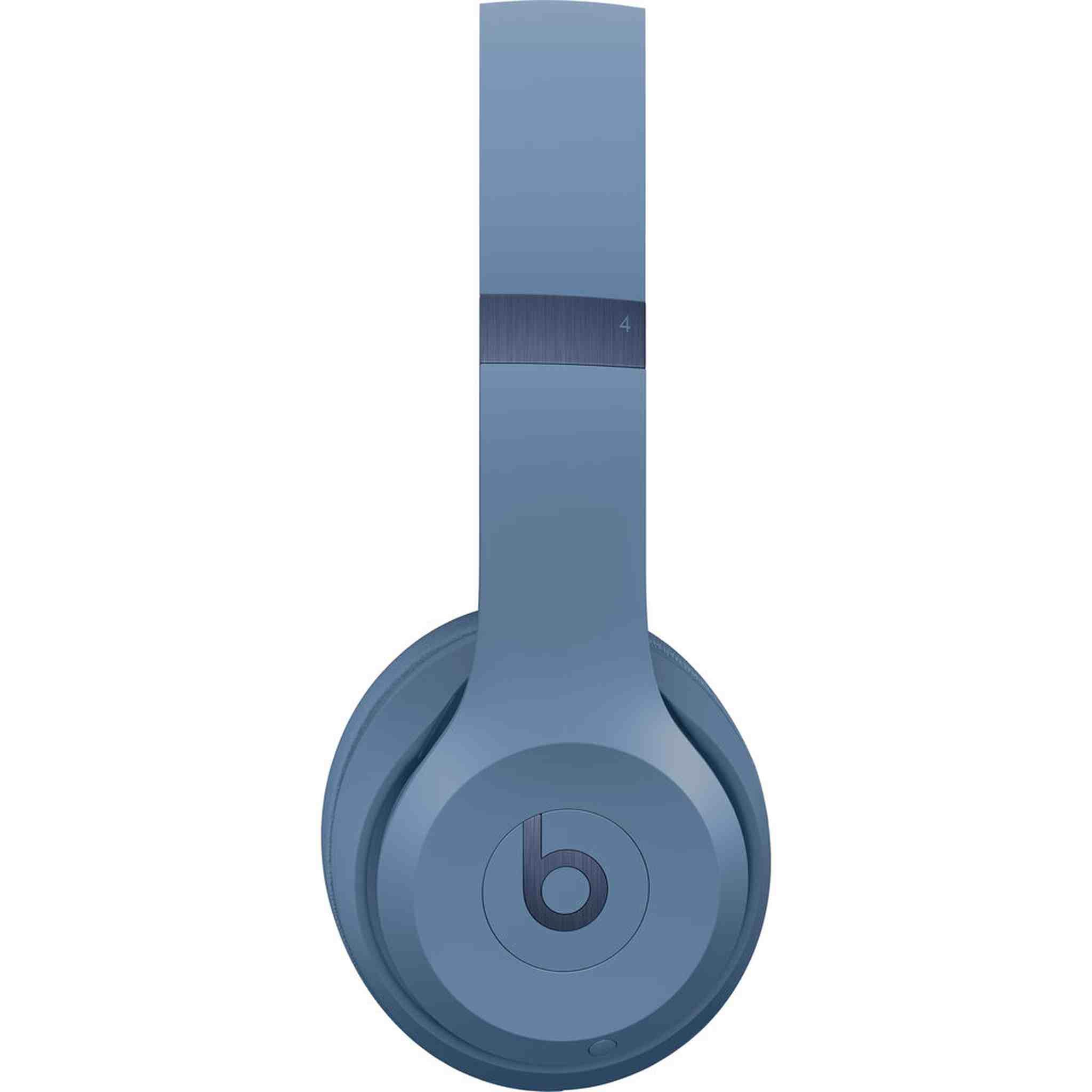 Beats by Dr. Dre Beats Solo 4 Wireless On-Ear Headphones (Slate Blue) Bundle