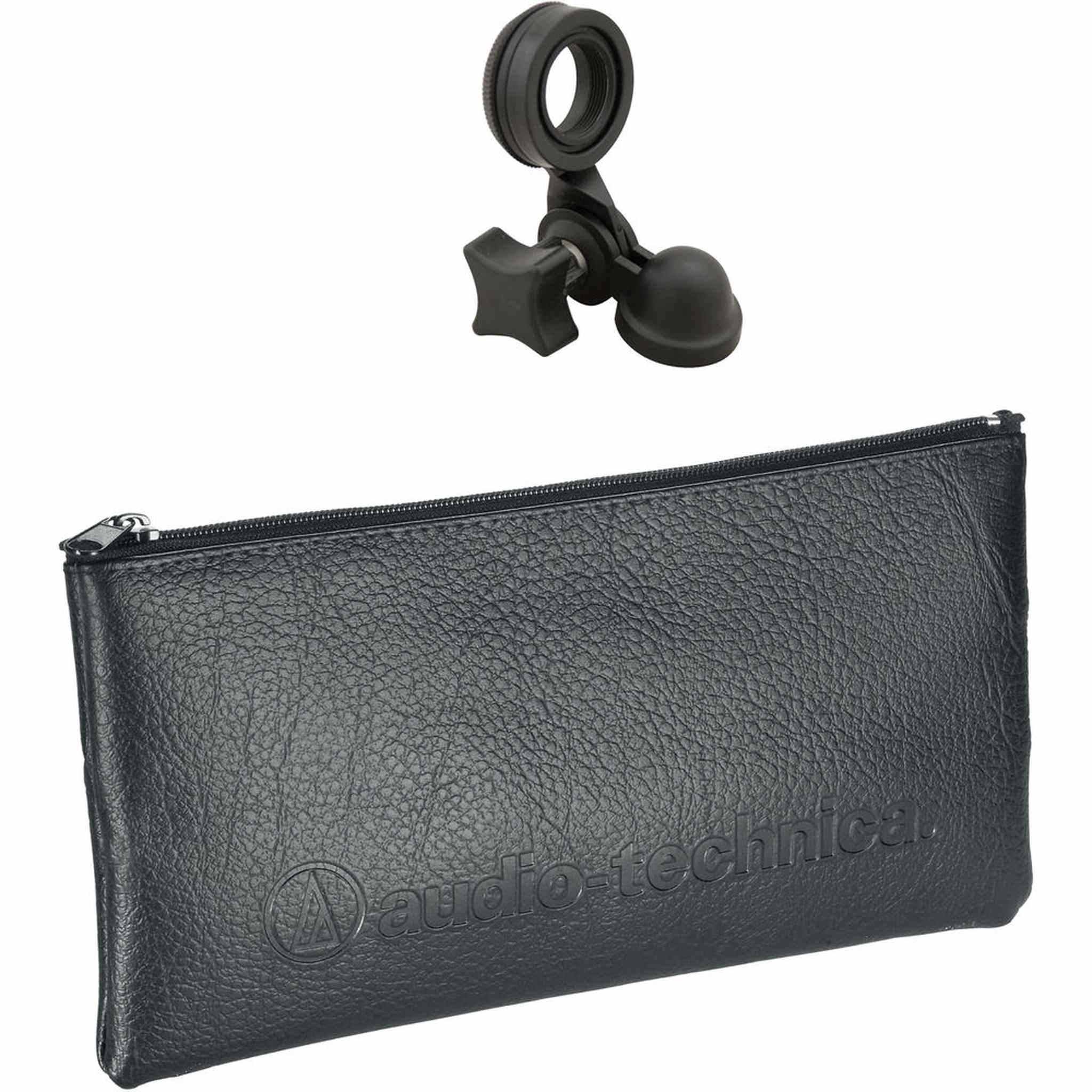 Audio-Technica AT2020 Cardioid Condenser Microphone Black , Diginerds Microfiber Cleaning Cloth, Goby Labs Microphone cleaner, 10 Ft XLR Cable, Bundle