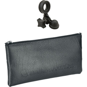 Audio-Technica AT2020 Cardioid Condenser Microphone Black , Diginerds Microfiber Cleaning Cloth, Goby Labs Microphone cleaner, 10 Ft XLR Cable, Bundle