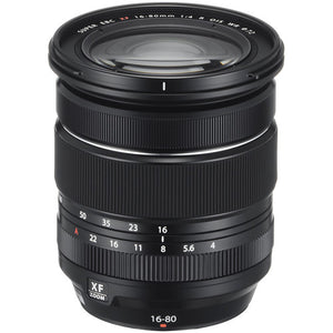 Fujinon XF16-80mm F4 R OIS WR Bundle With 64GB Memory Card + More