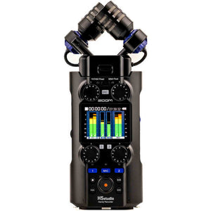 Zoom H5studio 4-Track Handy Recorder, Sony MDR-7506 Stereo Headphones, Bundle