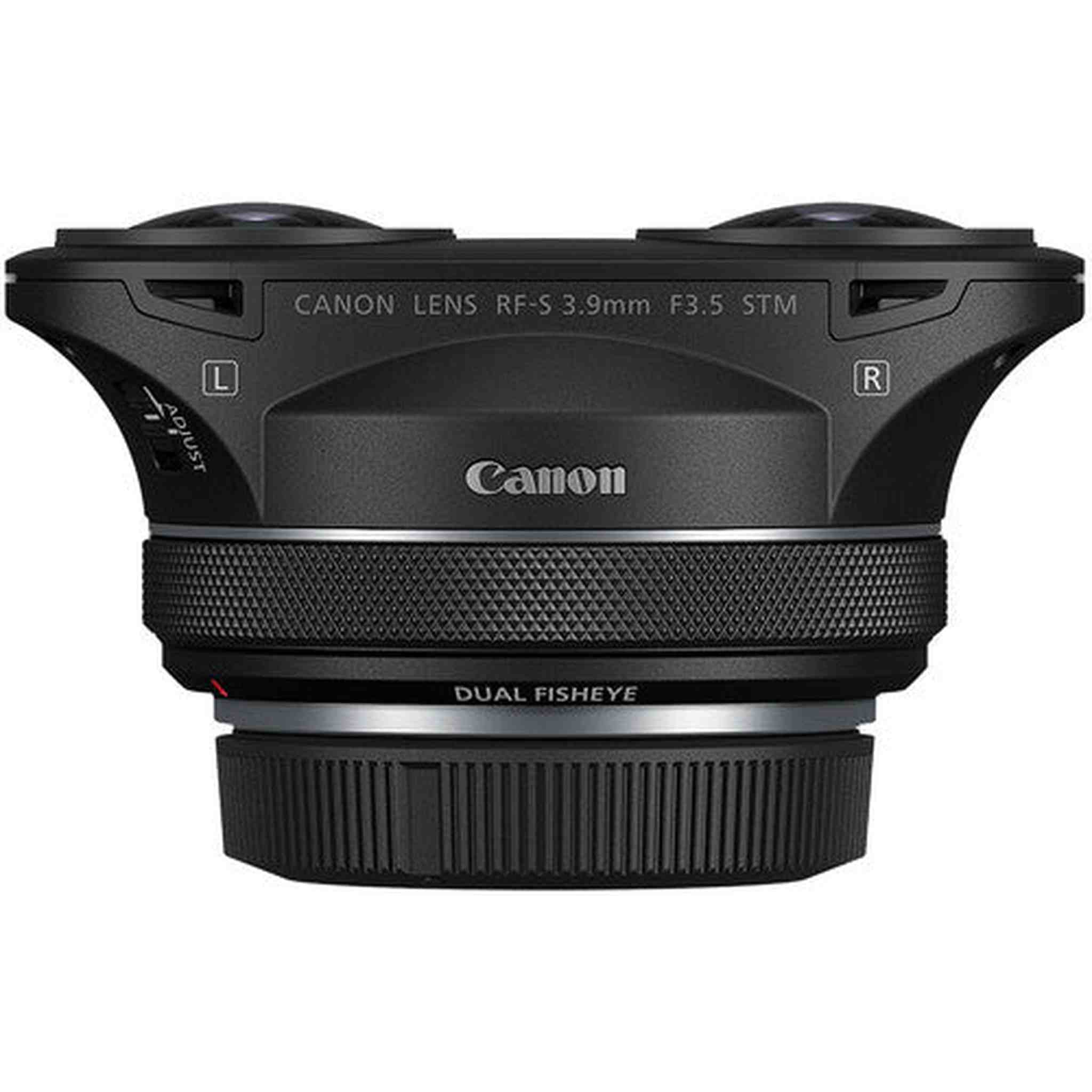 Canon RF-S 3.9mm f/3.5 STM Dual Fisheye Lens Canon RF 6578C002 + More
