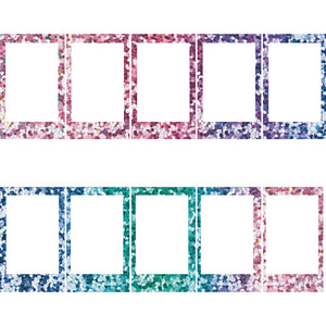 3xFUJIFILM INSTAX MINI Confetti Instant Film 10 Exposures , Microfiber Cleaning Cloth, Bundle