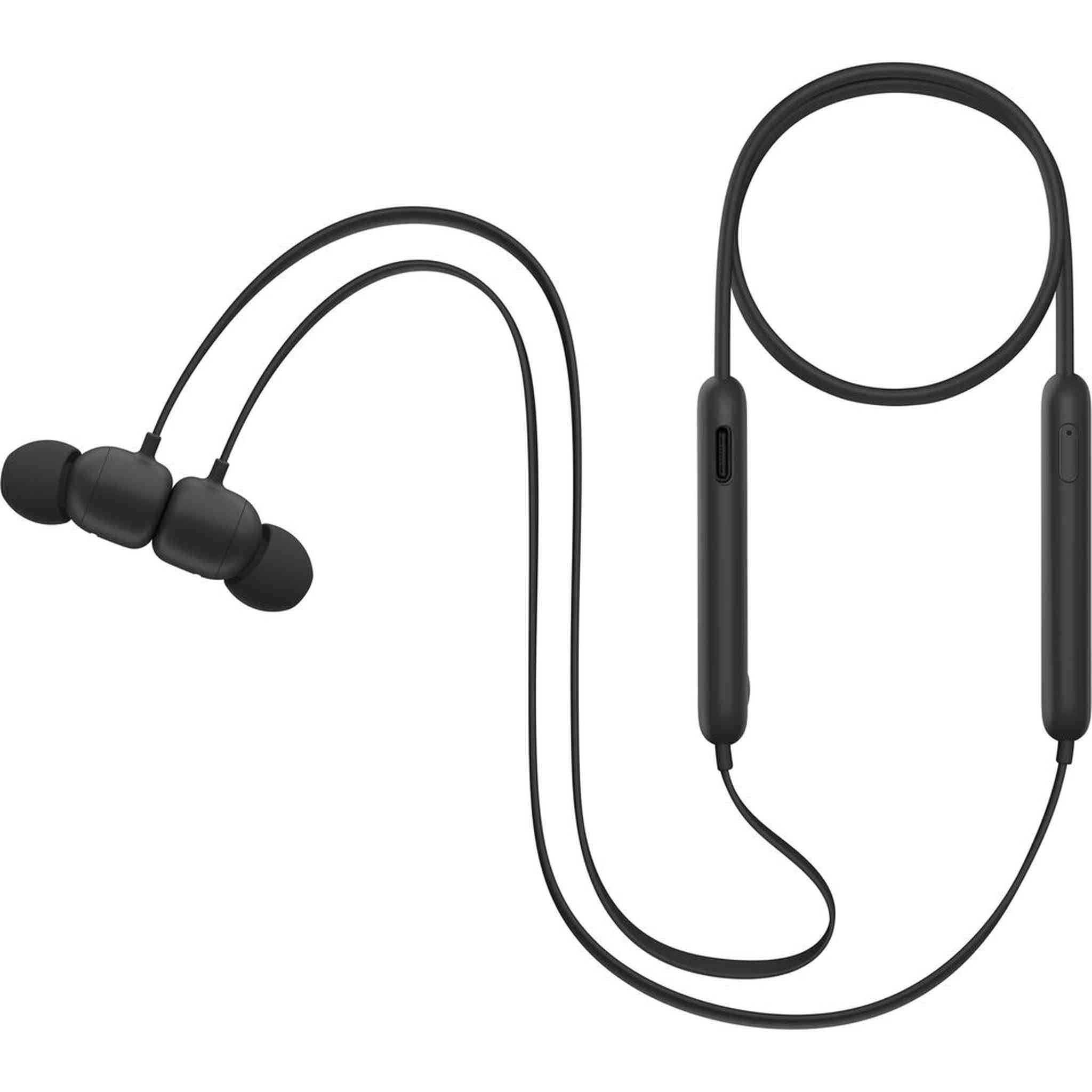 Beats Flex Wireless In-Ear Headphones Black Bundle and Accessories