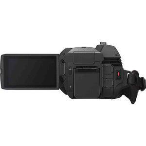 Panasonic HC-X1200 UHD 4K HDMI Lightweight Compact Camcorder with 24x Zoom + Mic - Bundle