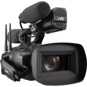 JVC GY-HC550 9.35MP 4K UHD Handheld 4K Broadcast Professional Camcorder + More