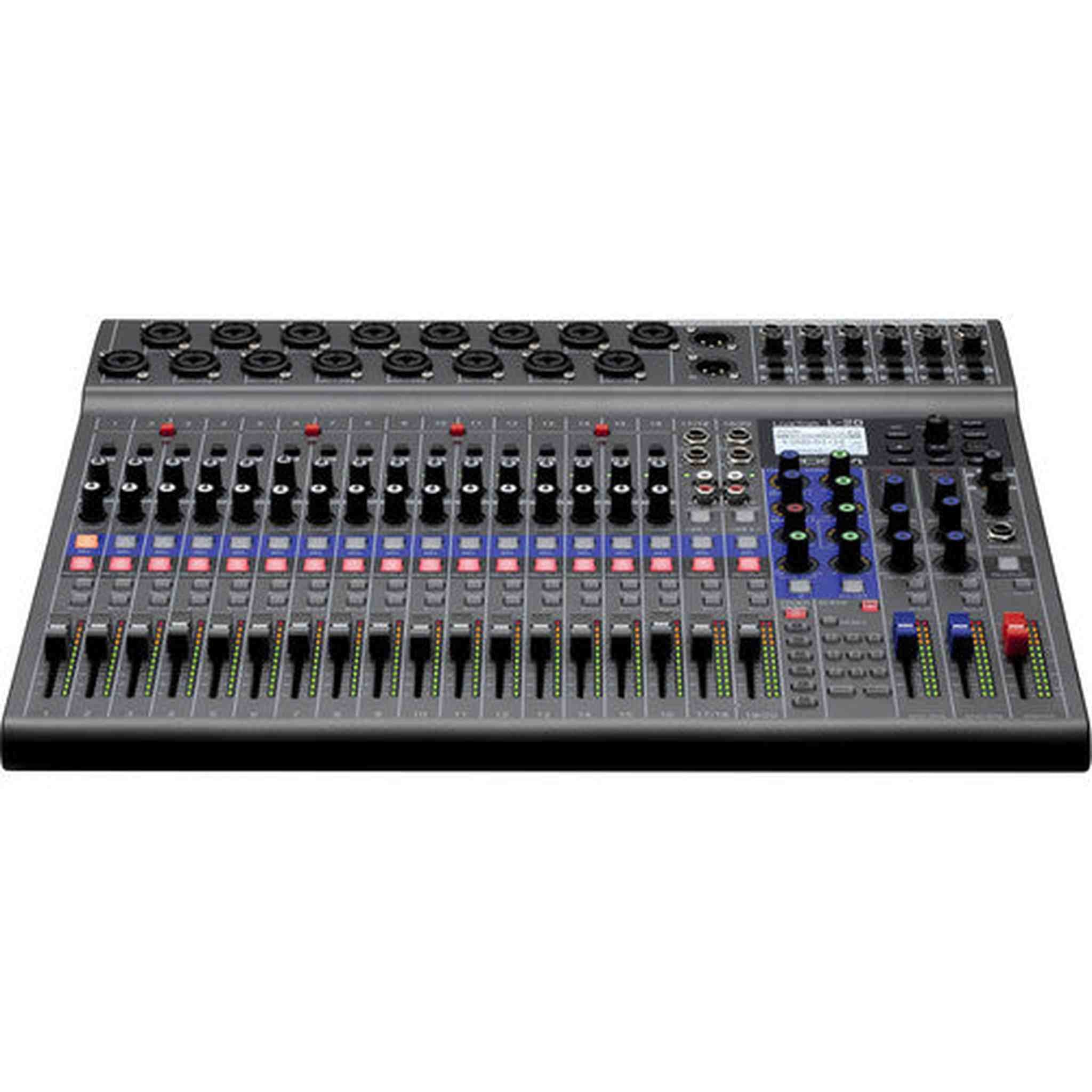Zoom LiveTrak L-20-20-Input Digital Mixer + MDR-7506 Headphones, Bundle